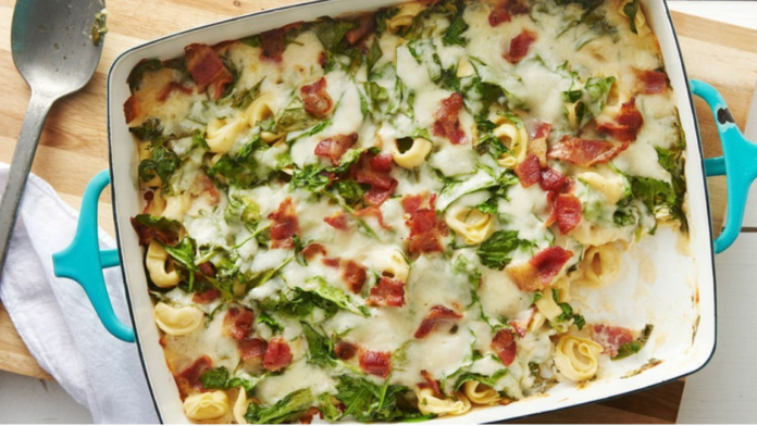 Bacon & Spinach Casserole Bacon & Spinach Casserole