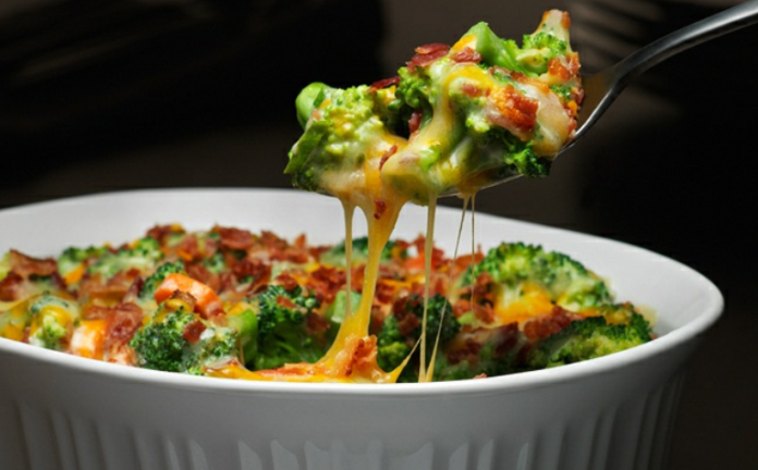 Broccoli & Bacon Casserole