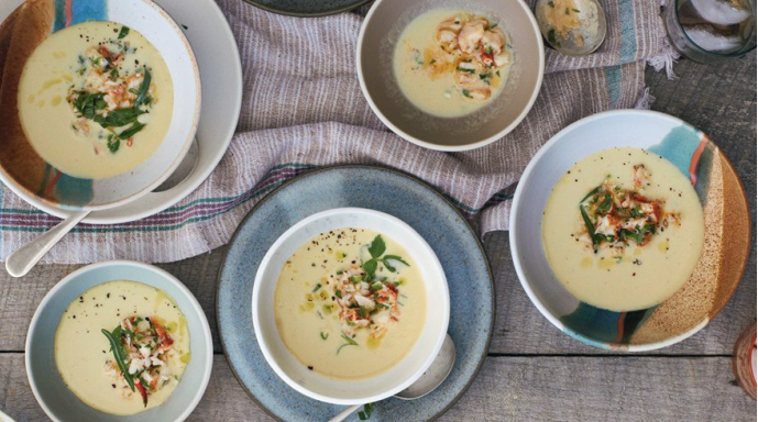 Chilled Lobster Soup Chilled Lobster Soup