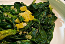 Lemon Spinach Lemon Spinach