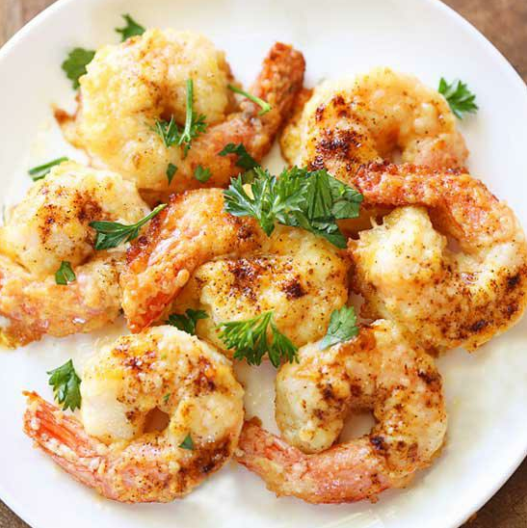 Parmesan Shrimp Bake Parmesan Shrimp Bake