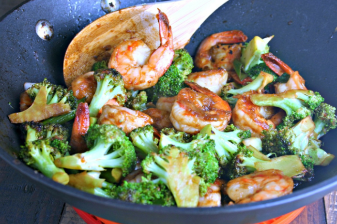 Shrimp & Broccoli Shrimp & Broccoli