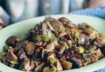 Braised Lemon Mushrooms Braised Lemon Mushrooms