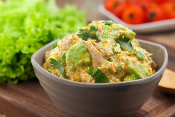 Keto Curry Spiked Tuna and AVocado Salad Keto Curry Spiked Tuna and Avocado Salad